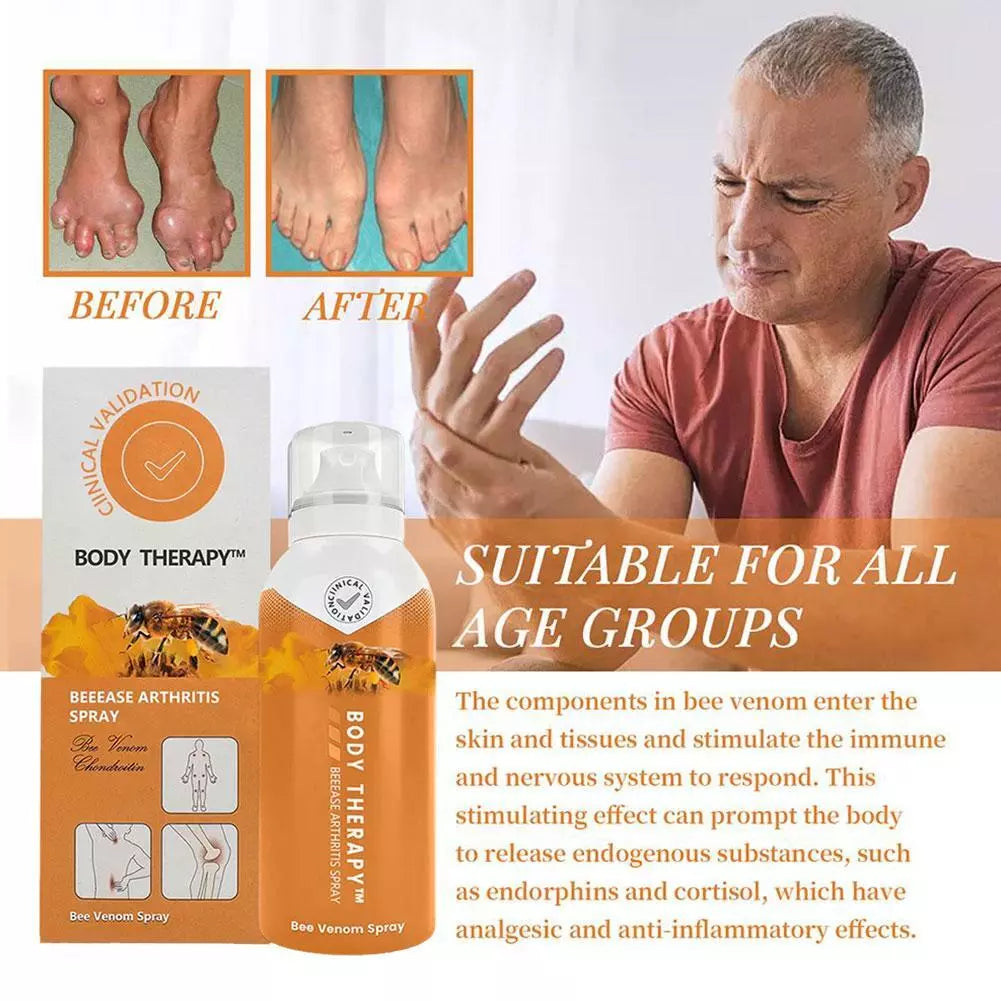 Gout treatment spray