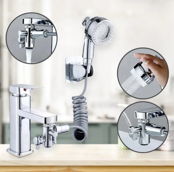 Shower faucet accessory