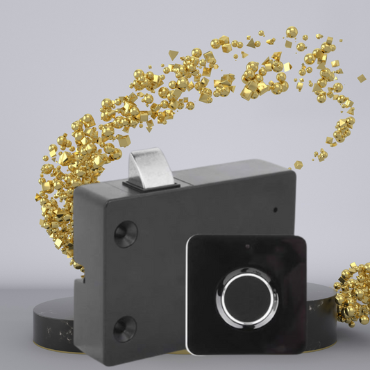 Fingerprint cabinet lock
